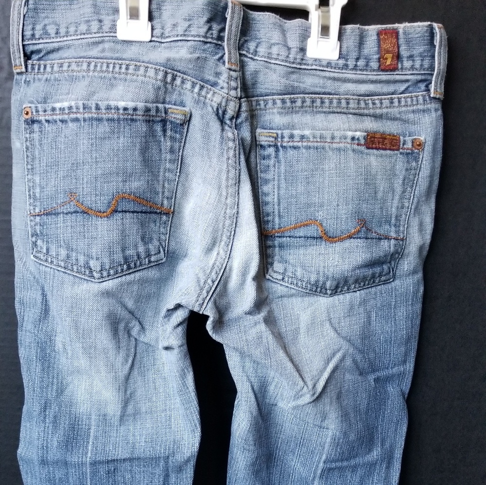 7 for all man kind size 28 jeans